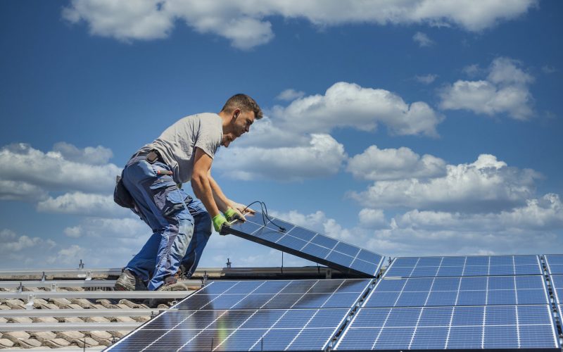 Solar Panels at Las Vegas, NV - Brighthaus LLC